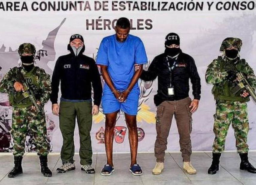 exfutbolista colombiano Rolan de la Cruz Biojó, detenido. exfutbolista colombiano Rolan de la Cruz Biojó, detenido.