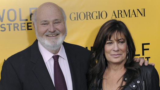Director estadounidense Rob Reiner y su esposa Michele Singer Director estadounidense Rob Reiner y su esposa Michele Singer