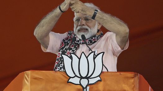 Narendra Modi, primer ministro de India.