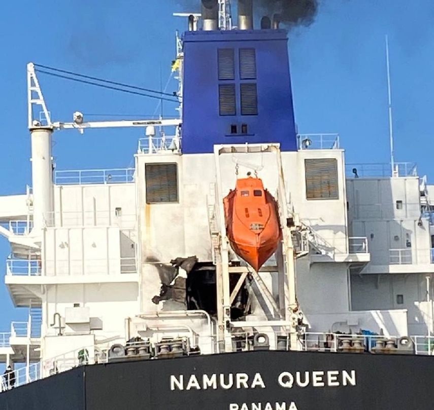 El buque Namura Queen