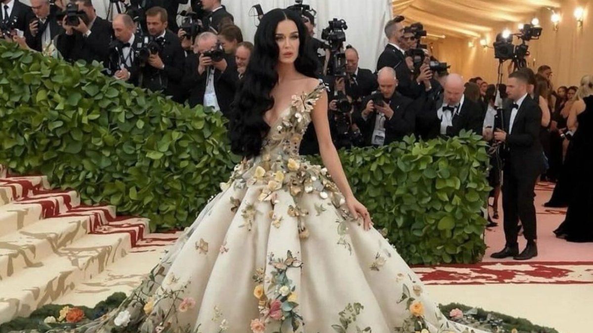 ¡Increíble! Katy Perry, una de las mejores vestidas de la Met Gala 2024