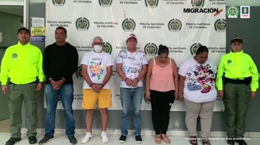 Entre los capturados hay dos funcionarios de la autoridad migratoria estatal.