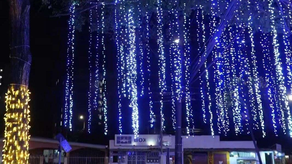 Encendido de navideño de la Alcaldía de Panamá.