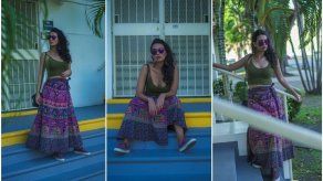 ¿Falda con tenis? ¡Sí!