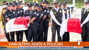 Despiden a unidades policiales que fallecieron en cumplimiento del deber Despiden a unidades policiales que fallecieron en cumplimiento del deber