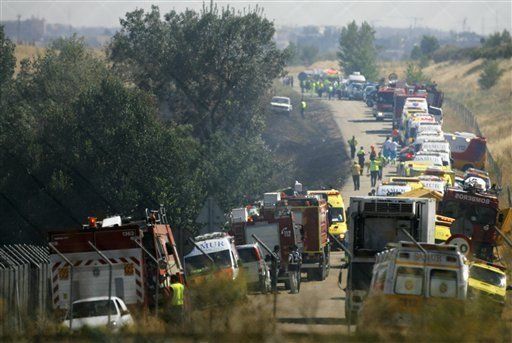 España: El avión siniestrado golpeó el suelo con la cola