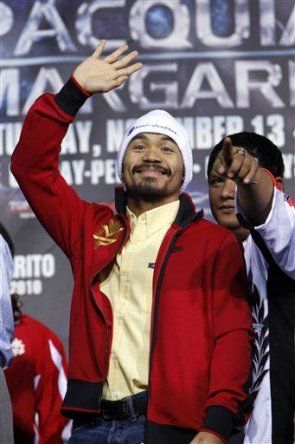 Pesaje de pelea Pacquiao Vs. Margarito