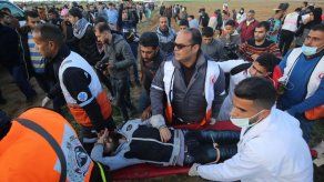 Menor palestino muerto por fuego israelí en protestas de Gaza junto a Israel