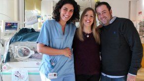 Operan del corazón a una bebé de 1