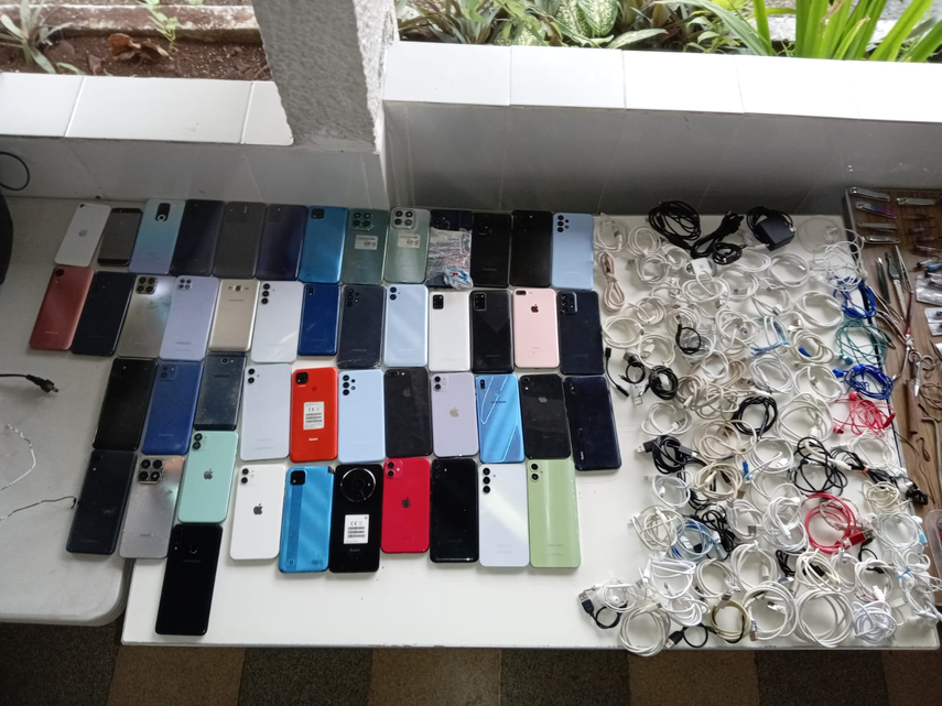 Incautación en el Centro Transitorio de Tinajitas