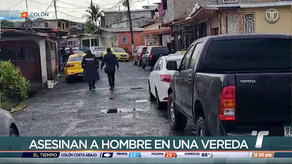 Homicidios en Colón.&nbsp;