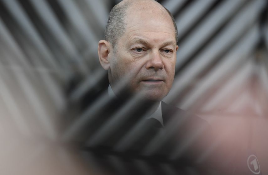 El canciller alemán Olaf Scholz se sumó a las advertencias