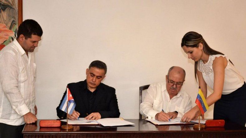 Cuba y Venezuela suscriben un acuerdo de cooperación judicial