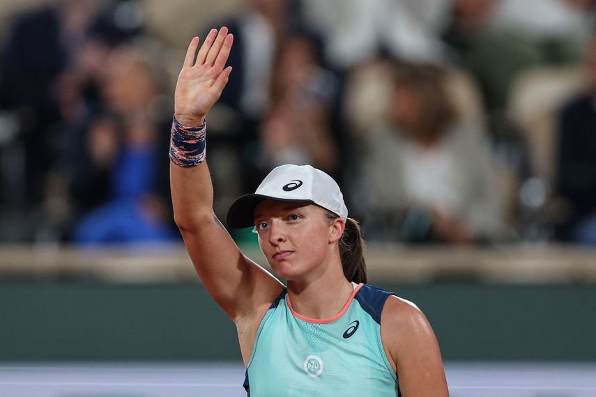 La polaca Iga Swiatek﻿.