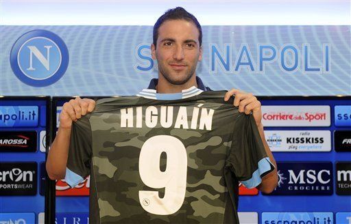 Higuaín quiere llevar al Napoli al scudetto