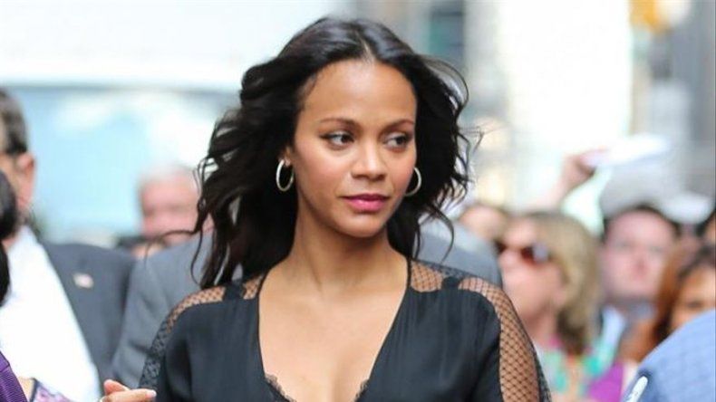Zoe Saldana confirma que será madre de gemelos