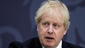 El primer ministro Boris Johnson﻿.