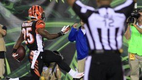 Novato da triunfo a Bengals sobre Steelers