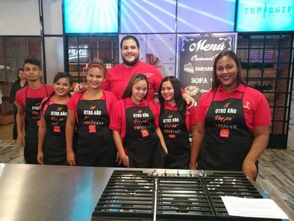 Atelier de McDonalds en la cocina de Top Chef