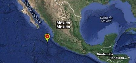 Sismo de magnitud 6,5 sacude costa del Pacífico mexicano