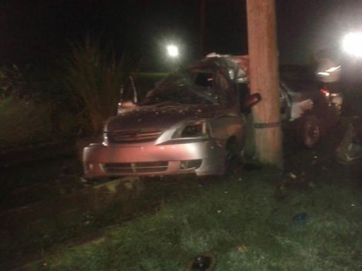 Un muerto y dos heridos producto de accidente en vía Centenario