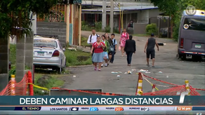 Retorno a clases: Desplome de vía en Nueva Libia afecta a estudiantes