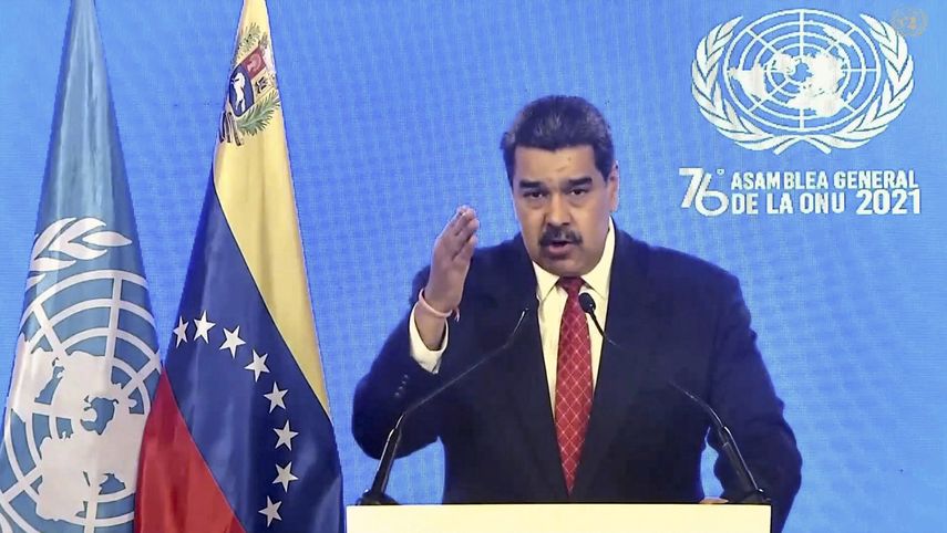 El presidente Nicolás Maduro hizo la solicitud en un discurso pregrabado que se mostró en la sede de la Asamblea General de la ONU.