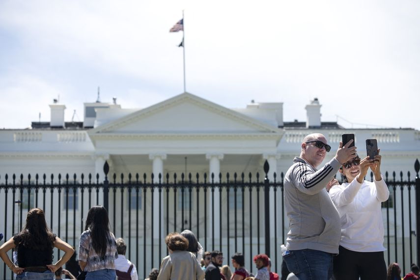 Fachada de la Casa Blanca.