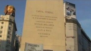 El obelisco, nuevo símbolo para los divorciados argentinos