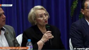 Rectora de la UNACHI, Etelvina de Bonagas.