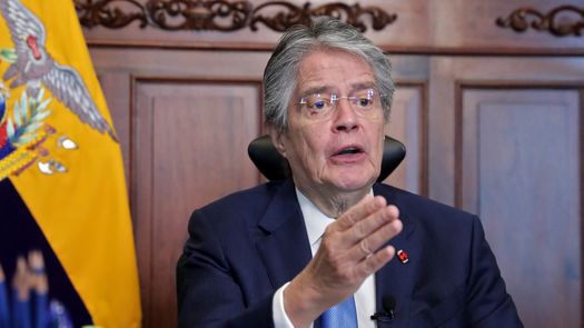 El presidente de Ecuador, Guillermo Lasso.