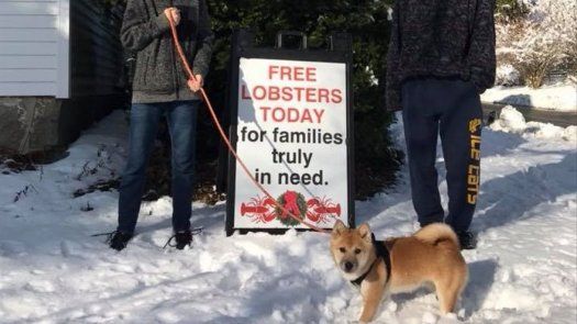 Maine: Pescador de langostas regala a los pobres en Navidad