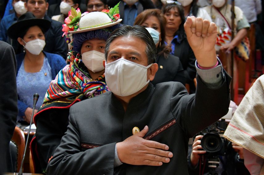 El vicepresidente de Bolivia