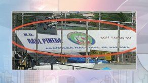 Diputado Pineda dice que tolda con su nombre no está en área de los culecos