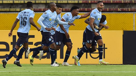 Ismael Díaz anota en el partido de vuelta de la Copa Libertadores