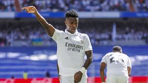 El atacante brasileño del Real Madrid Vinicius Junior.