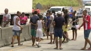 Cerraron el Corredor Norte para reclamar agua potable