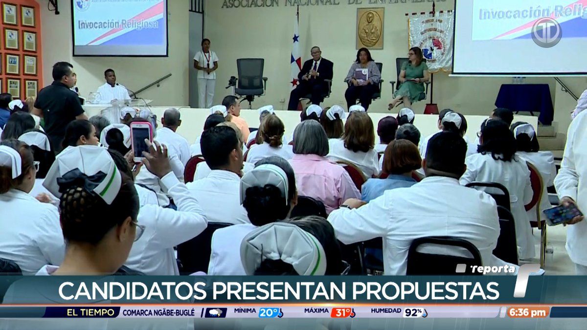 Asociación Nacional de Enfermeras organiza debate con candidatos presidenciales