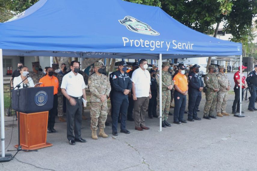 Estamentos de seguridad anuncian el Operativo Verano Seguro 2022.