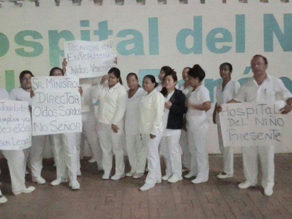 Técnicos de Enfermería iniciaron paro este jueves