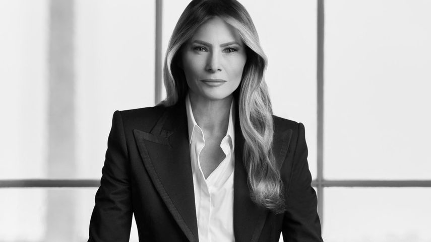 La Casa Blanca presenta el retrato oficial de Melania Trump