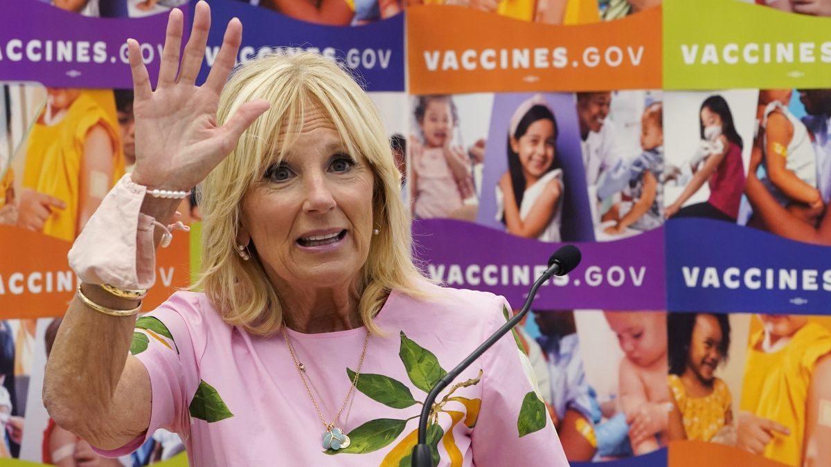 Jill Biden, esposa del presidente de Estados Unidos, Joe Biden.