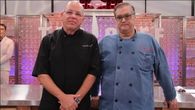Charlie Collins y Pedro Masoliver durante su participación en Top Chef. Charlie Collins y Pedro Masoliver durante su participación en Top Chef.