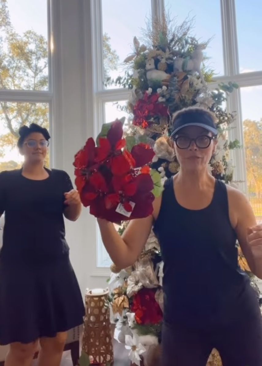 Olga Tañón se adelanta a la Navidad y lo disfruta junto a su hija Gabriella