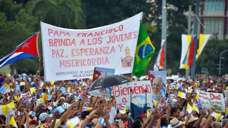 Papa Francisco oficia su primera misa en Cuba