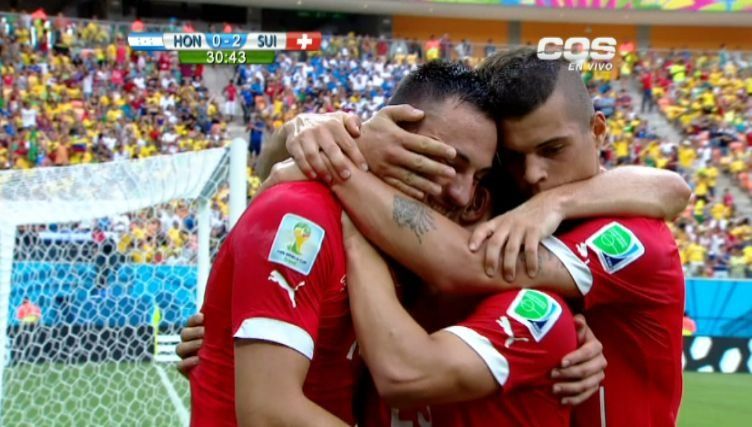 Suiza se clasifica a octavos del Mundial al ganar 3-0 a Honduras, eliminada