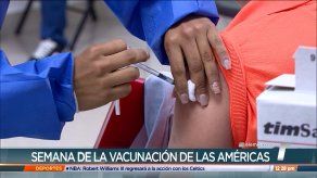 Semana de Vacunación de las Américas inició este 25 de abril