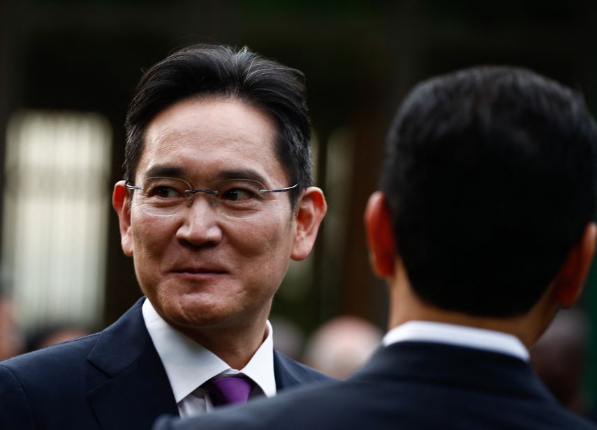 Lee Jae-yong es vicepresidente de Samsung Electronics.
