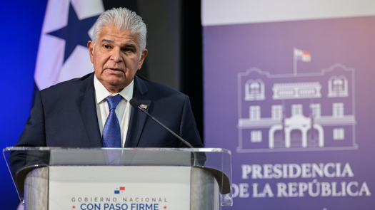 Presidente del Gobierno de Panamá, José Raúl Mulino. Presidente del Gobierno de Panamá, José Raúl Mulino.