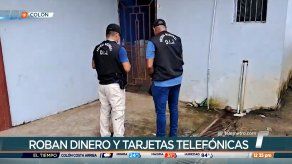Delincuentes roban dinero y tarjetas de teléfono en comercio en Sabanitas Delincuentes roban dinero y tarjetas de teléfono en comercio en Sabanitas